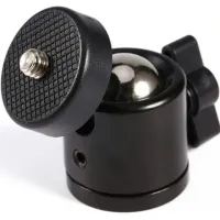 Шарнірна поворотна головка для штатива Accessories Поворотний кульовий адаптер для монопода, кріплення шарнірне для кільцевих ламп і штативів