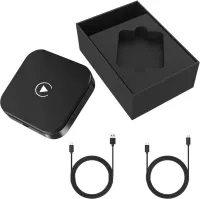 Беспроводной Bluetooth адаптер СarPlay Wireless для беспроводного подключения телефона IOS Android, Автомобильный блютуз карплей iPhone в машину