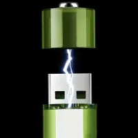 Акумуляторні батареї USB АА FlyCat 1.5 V 1500 mAh 2шт, пальчикові акумулятори батарейка 1500 маг зарядка від юсб в кейсі зелені