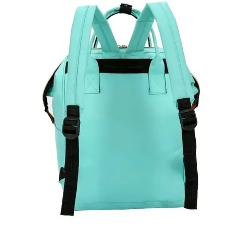 Сумка органайзер для мами LeQueen Mummy Bag для коляски, рюкзак для мам водостійкий з термокишенями для пляшечок Living Traveling Shar