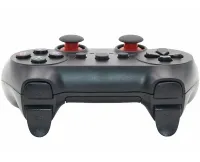 Бездротовий джойстик геймпад Game Pad CM - 019 для PC Android з адаптерами, ігровий контролер 2,4 G для комп'ютера і телефону від батарейок Чорний