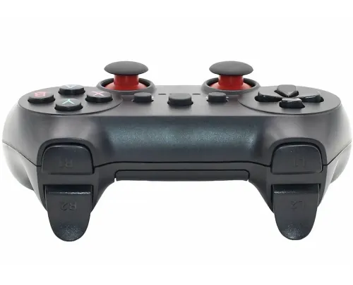 Бездротовий джойстик геймпад Game Pad CM - 019 для PC Android з адаптерами, ігровий контролер 2,4 G для комп'ютера і телефону від батарейок Чорний