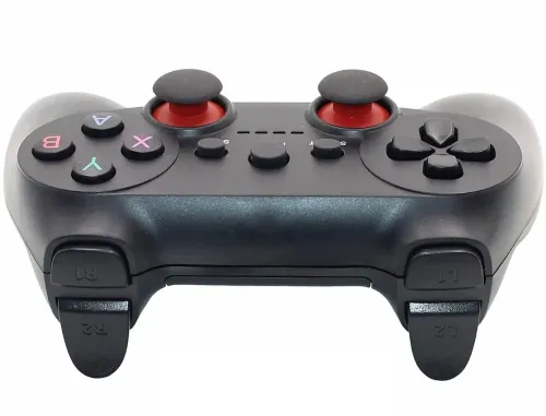 Бездротовий джойстик геймпад Game Pad CM - 019 для PC Android з адаптерами, ігровий контролер 2,4 G для комп'ютера і телефону від батарейок Чорний