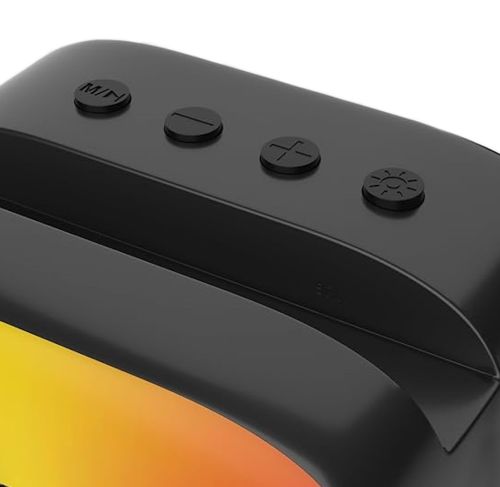 Бездротова Bluetooth колонка SPS LX-01 з RGB підсвічуванням для прослуховування музики, акумуляторна блютуз акустика ATARC AT - 620 FM-радіо AUX від USB