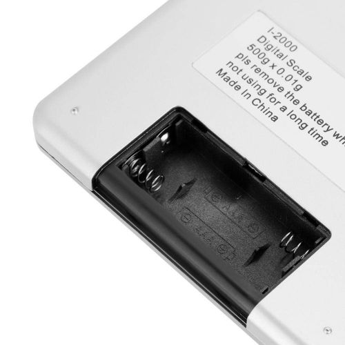 Великі ювелірні ваги 0.01 гр до 500 гр Domotec MS-1729B з LCD-дисплеєм / Matrix MX-463 портативні цифрові ваги з підсвічуванням і кришкою 500гр