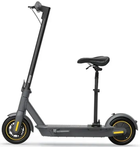 Складаний електросамокат Ninebot KickScooter Max G30 600W з переднім амортизатором і сидінням до 140 кг, електричний самокат E-Scooter 15AH до 50 км
