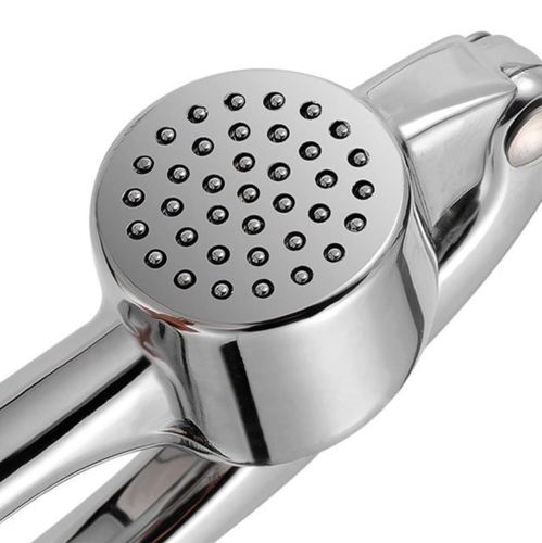 Ручний механічний прес чеснокодавка Garlic Press Springos KI0046 для подрібнення часнику з нержавіючої сталі Подрібнювач давилка часнику горіхів