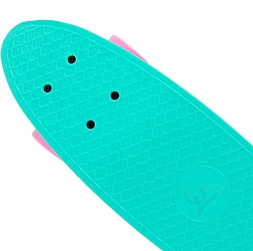 Детский городской мини скейт Пенни Борд Penny My Go Fish Skateboards Mint 22", Скейтборд MS-0848 со светящимися колесами для детей и подростков
