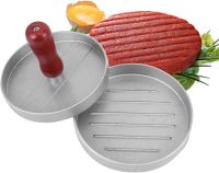 МЕТАЛ форма для гамбургерів GRILLand Burger patties Maker, універсальний ручний прес для гамбургера і котлет Burger Press 11. 8х9 см