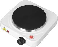 Настільна електрична плита Hot Plate JX - 1010a на 1 конфорку, одноконфорочная дискова електроплита 1000w з термостатом на 5 положень Біла