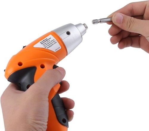 Беспроводная электроотвертка Tools Tuoye Cordless Screw, Аккумуляторный мини шуруповерт с 4 битами и адаптером, Электро отвертка 4 биты в комплекте