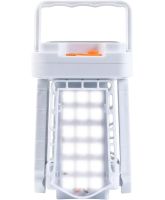 Кемпінговий складаний ліхтар Solar X-Balog BL - 2030 72Led на сонячній батареї, акумуляторна розкладна лампа Bailong 3 режими з USB зарядкою Білий