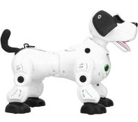 Радіокерована іграшка робот собака RobotDog Play Kingdom 777-602 з пультом у вигляді годинника, Інтерактивна собачка з реагуванням на дотики