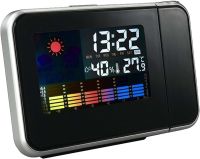 Настільний годинник з проектором часу Kronos DS-8190 метеостанція Color Screen Calendar