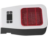 Настільний електричний обігрівач UKC PH-8006 900W з пультом ДУ і таймером, керамічний портативний тепловентилятор з дисплеєм від мережі Білий