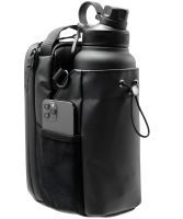 Спортивна магнітна сумка Magnetic Gym Bag Y-100 для пляшки з водою і кишенею для телефону, сумка з плечовим ременем 27х27х11см для спортзалу