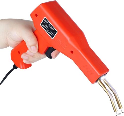 Електричний паяльник степлер Plastic Welding Gun H50 для пластику зі скобами різних видів, пістолет для пайки пластмаси і бамперів від мережі 220V