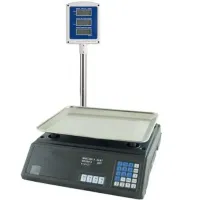 Торгові електронні ваги до 50 кг Domotec MS-308 зі стійкою MATARIX MX-411