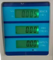 Торгові електронні ваги до 50 кг Domotec MS-308 зі стійкою MATARIX MX-411