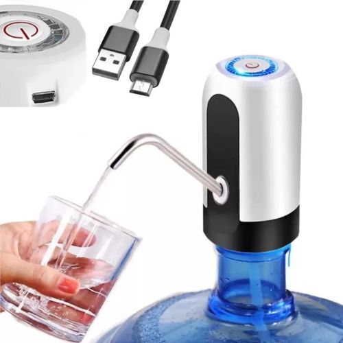 Электрическая помпа для питьевой воды Charging Pump C50, электропомпа на бутыль с водой SS304, для бутилированной воды, Water Dispenser дозатор