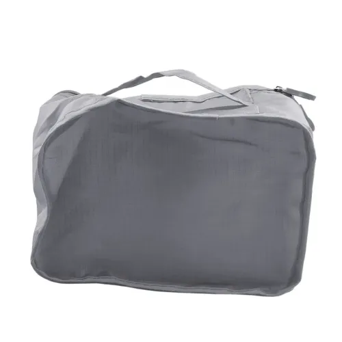 Набір дорожніх сумок органайзерів Secret Pouch 6 штук Сірі, чохли мішки для зберігання одягу у валізі, водонепроникні для подорожей laundry