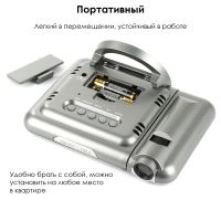 Настільний годинник з проектором часу Kronos DS-8190 метеостанція Color Screen Calendar