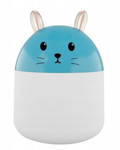 Настільний ультразвуковий зволожувач повітря нічник кролик Humidifier Rabbit ВА-12, портативний USB Арома-дифузор з підсвічуванням, нічник-зволожувач