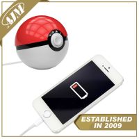 Портативний зарядний пристрій Power Bank 10000 mAh у вигляді Pokeball, у формі Покебол з мультфільму Pokemon