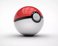 Портативний зарядний пристрій Power Bank 10000 mAh у вигляді Pokeball, у формі Покебол з мультфільму Pokemon