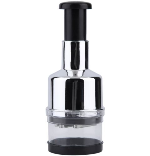 Ручний прес подрібнювач Onion Vegetable Food Chopper SF-462 для подрібнення цибулі та часнику з кришкою, Чеснокодавка чоппер з нержавіючої сталі