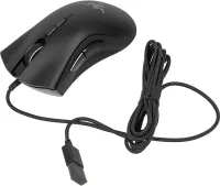 Ігрова дротова комп'ютерна мишка Razer DeathAdder Elite 16000dpi з RGB підсвічуванням для ПК, геймерська USB миша для комп'ютера і ноутбука Чорна