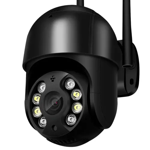 Вулична поворотна IP камера відеоспостереження CAMERA CAM 6 N3 WIFI 360/90 2.0mp зовнішнього спостереження з віддаленим доступом Y08 Чорна