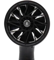 Аккумуляторная воздуходувка фен Blower ETP LD18-21V для уборки снега и листьев с 2 аккумуляторами, Беспроводная дуйка для удаления пыли Черная