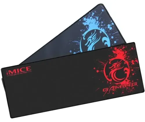 Игровой компьютерный коврик iMICE PD-03 30x80x0.4 см для клавиатуры и мышки, Игровая поверхность для компьютерной мыши с боковой прошивкой PD03