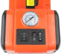 Електрогідравлічний домкрат компресор ліхтар XPRO ZSY03-X 180W до 5 тонн, Автомобільний електричний домкрат Max M03X 3в1 до 5000 кг в кейсі