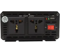 Автомобільний інвертор напруги UKC SSK SSA-3000A 12V-220V 3000W з функцією плавного пуску, авто перетворювач напруги струму 12В 220В 3000Вт