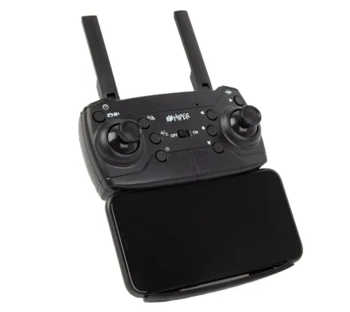 Квадрокоптер на радіокеруванні Lurker GD885HW C WiFi камерою Дитячий дрон з вай фай камерою, Коптер літаючий HJHRC HJ28 з підсвічуванням на акумулятор