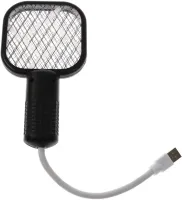 Электрический USB уничтожитель насекомых Mosquito Swatter UKC 3945 от насекомых, Лампа мухобойка комаров и мух с УФ светом от юсб Черный