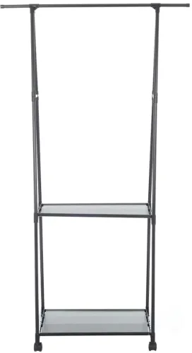 Підлогова вертикальна стійка вішалка для одягу Coat rack Traingular 160Х55 см багатофункціональна пересувна полиця для зберігання речей до 20 кг