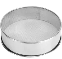 Набір сито Round Strainer A-Plus BP-1262 для просіювання борошна і цукрової пудри сита різного діаметру 6 шт для просівки какао з нержавіючої сталі