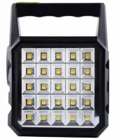 Автономна Сонячна зарядна станція Solar Gdlite GD-105 Power Bank з сонячною панеллю і 3 LED лампочки, Прожектор ліхтар з функцією повербанка