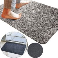 Супер всмоктуючий килимок Clean Step Mat придверний підлоговий килим 70Х45 см в передпокій і ванну для вбирання бруду і вологи з мікрофібри для взуття