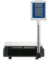 Торгові електронні ваги до 50 кг Domotec MS-308 зі стійкою MATARIX MX-411