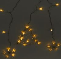 Внутрішня гірлянда штора завісу Різдво Christmas Style теплий білий 2. 5Х1 м 138 LED діодів WW Світлодіодна гірлянда-завісу на вікно 2. 5мх1м 220V