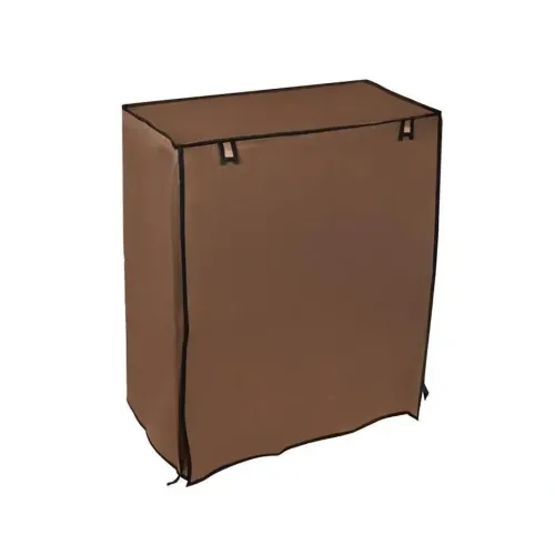 Складна тканинна Полиця шафа для зберігання взуття Shoe Cabinet a-5 90x56x27 см 4 полиці, пилозахищена Полиця органайзер каркасний 5556 HCX 7688