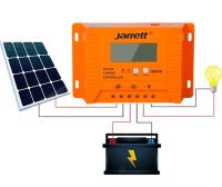 Автоматичний контролер заряду АКБ сонячної панелі Jarrett JAR-PA30 30A 12V 24V пристрій RG-505 для контролю заряду батареї в сонячних панелях
