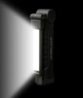 Акумуляторний складаний світильник Worklight W - 52 LED COB 360° ліхтар з магнітом і гачком 5 режимів, Світлодіодний ліхтарик для кемпінгу 5W G52