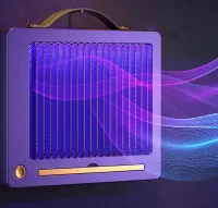 Акумуляторна Світлодіодна лампа пастка для літаючих комах Mosquito Killer Shock Lamp Y13, знищувач комарів, мух і мошок Y - 13 3W від USB