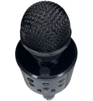 Бездротовий караоке мікрофон WSTER WS-858 Bluetooth USB AUX FM з вбудованим динаміком 5W, блютуз мікрофон з регулятором гучності Q858 для співу