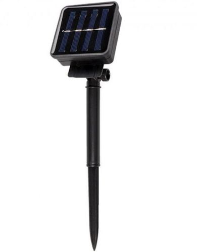 Вулична Світлодіодна гірлянда Solar String Lights 12 метрів 100 LED RGB діодів з сонячною панеллю, Водонепроникна Роса з пультом Мультикольорова